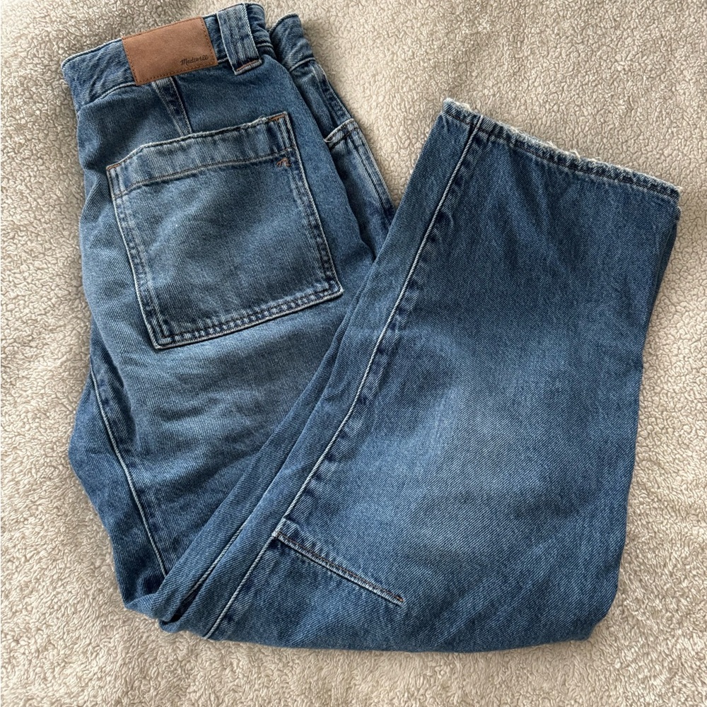 Madewell Ankle barrel jean